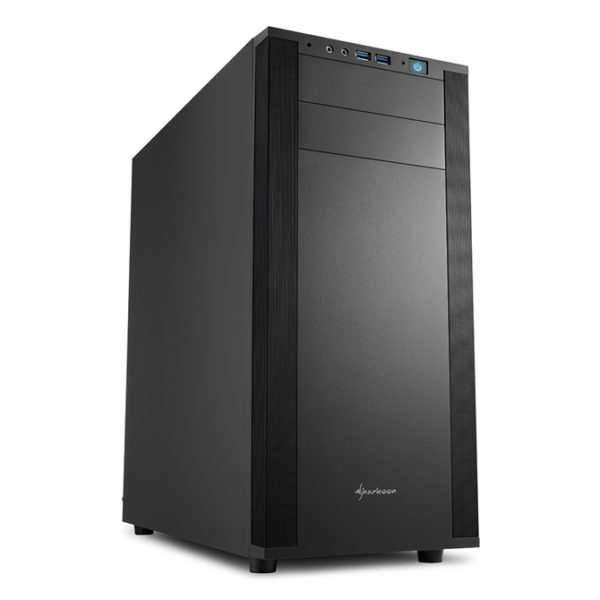 Caja sharkoon m25 - v atx 2xusb3.0 sin fuente