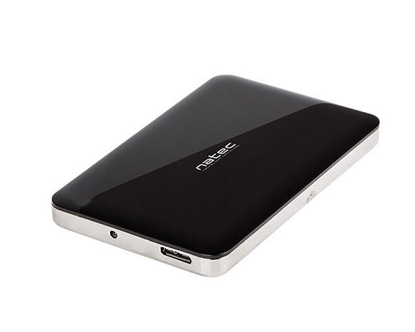 Caja externa natec oyster 2 disco duro 25 pulgadas usb 3.0 sata negra
