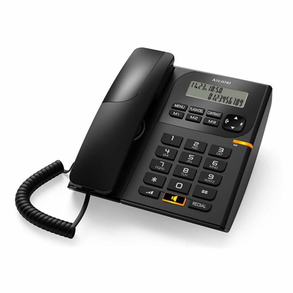 Telefono fijo con cable alcatel t78 negro