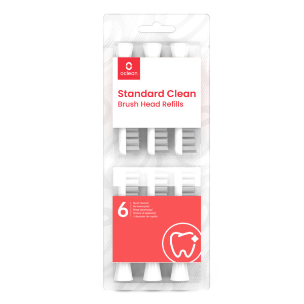 Cabezales oclean 6 unidades estandar de cepillo xiaomi w06