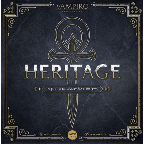 Juego de mesa dmz vampiro la mascarada: heritage edicion retail pegi 10
