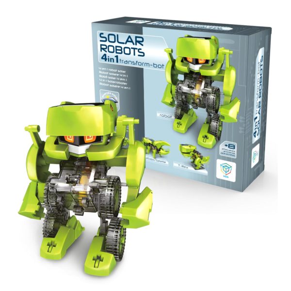 Kit 4 en 1 deqube robot construccion solar pegi 8