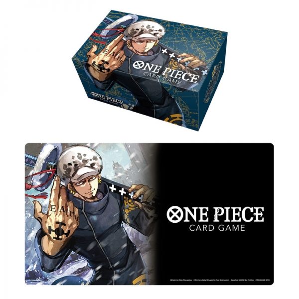 Tapete y caja de almacenamiento one piece trafalgar law