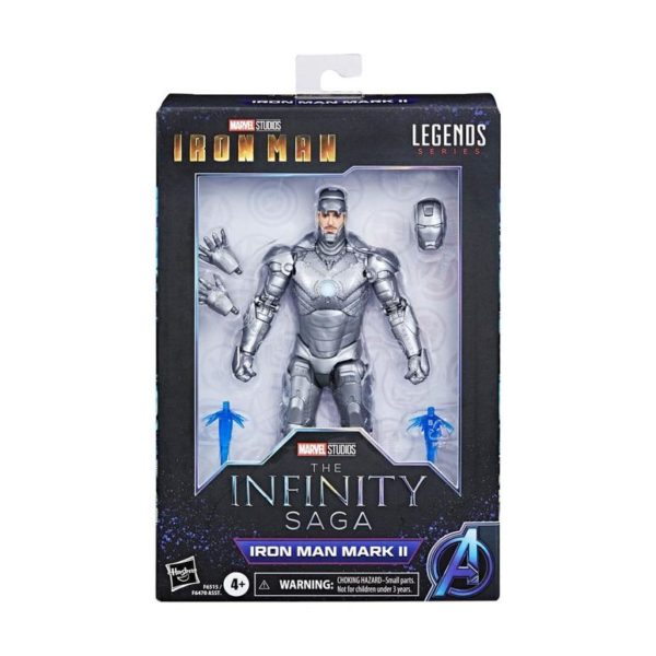 Figura hasbro marvel legends series the infinity saga iron man mark ii