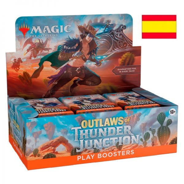 Juego de cartas magic the gathering outlaws of thunder junction play boosters español