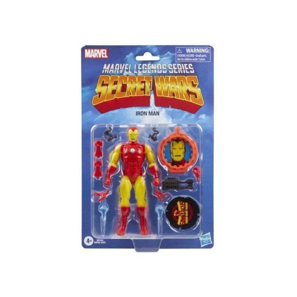Figura hasbro marvel legends series secret wars iron man