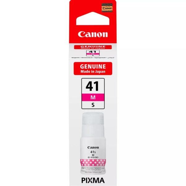 Botella tinta canon gi - 41sm magenta